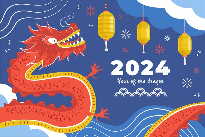 Year of the dragon 2024